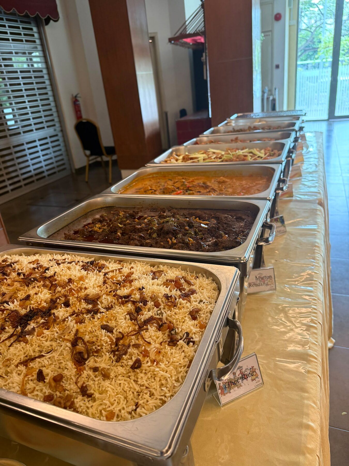 AJH Catering food and buffet setup 23