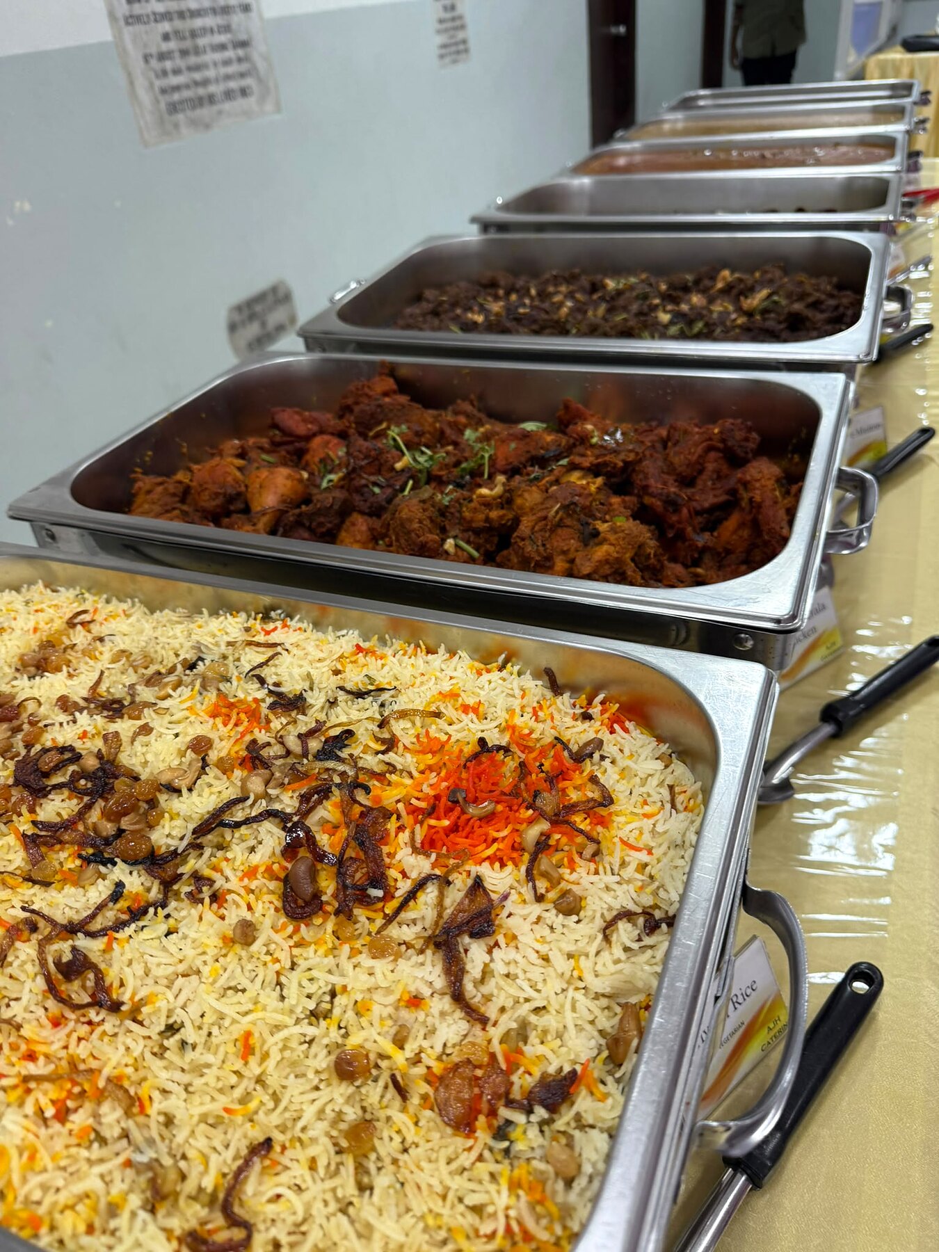 AJH Catering food and buffet setup 25
