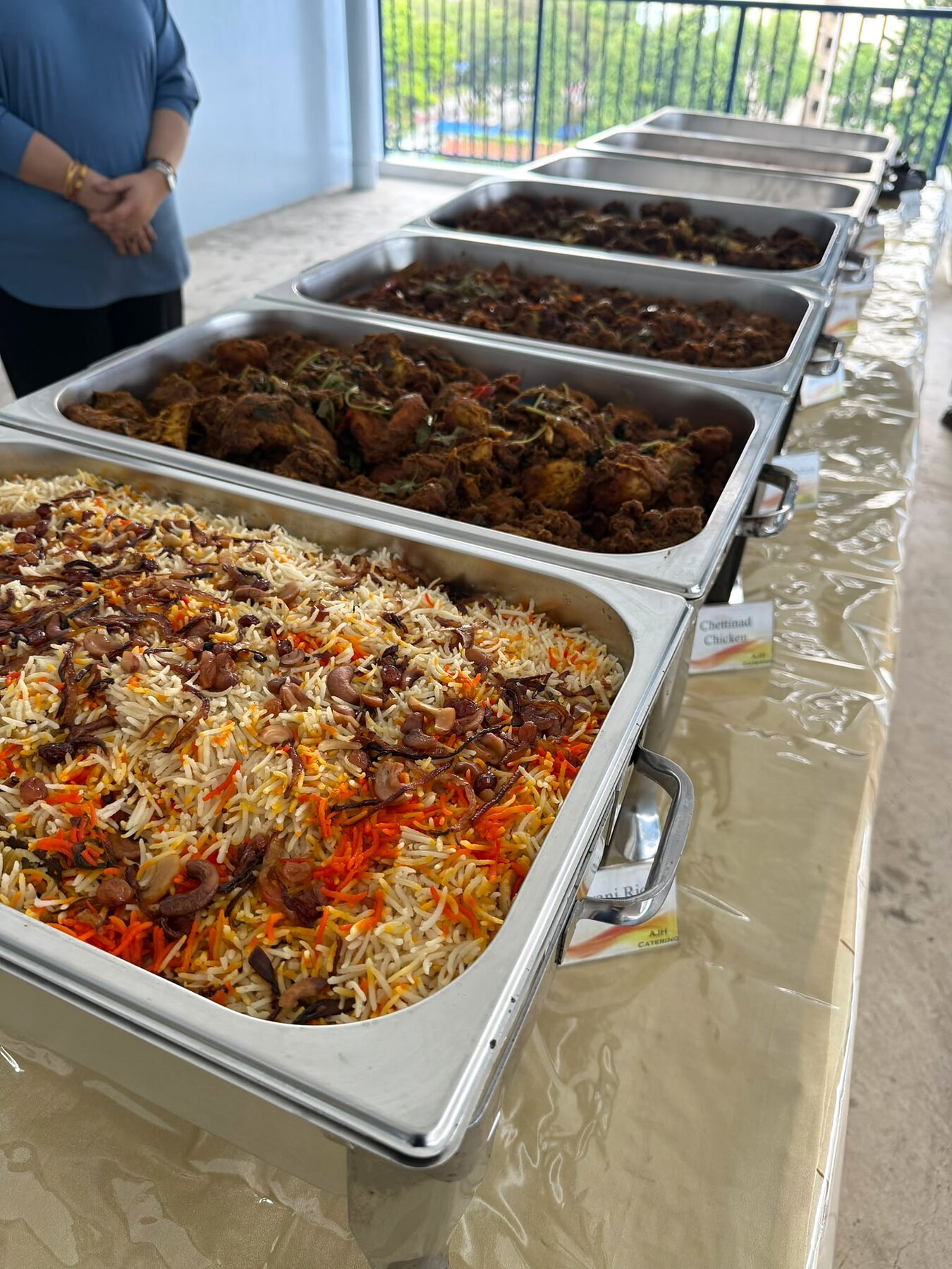 AJH Catering food and buffet setup 34