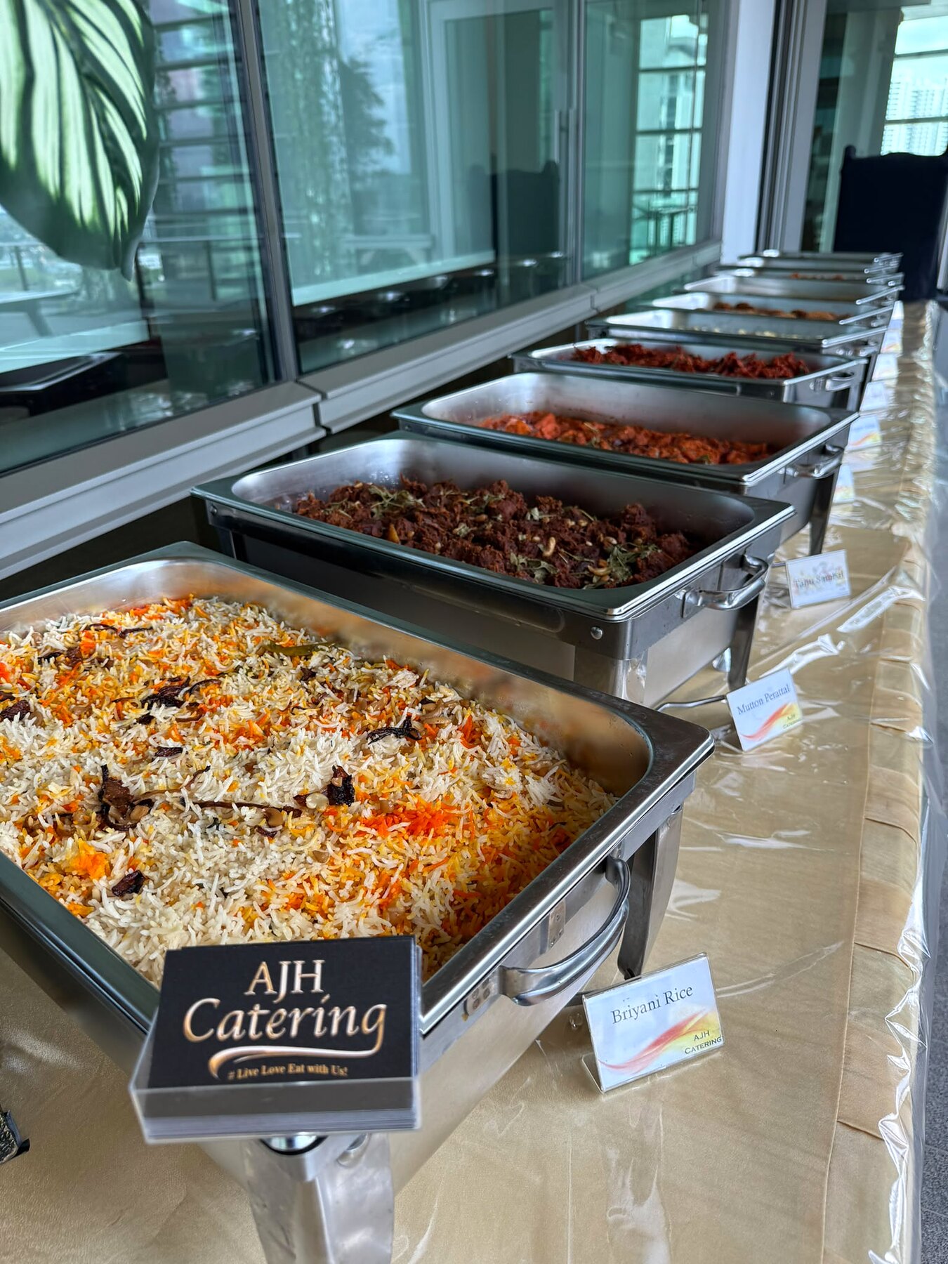 AJH Catering food and buffet setup 35