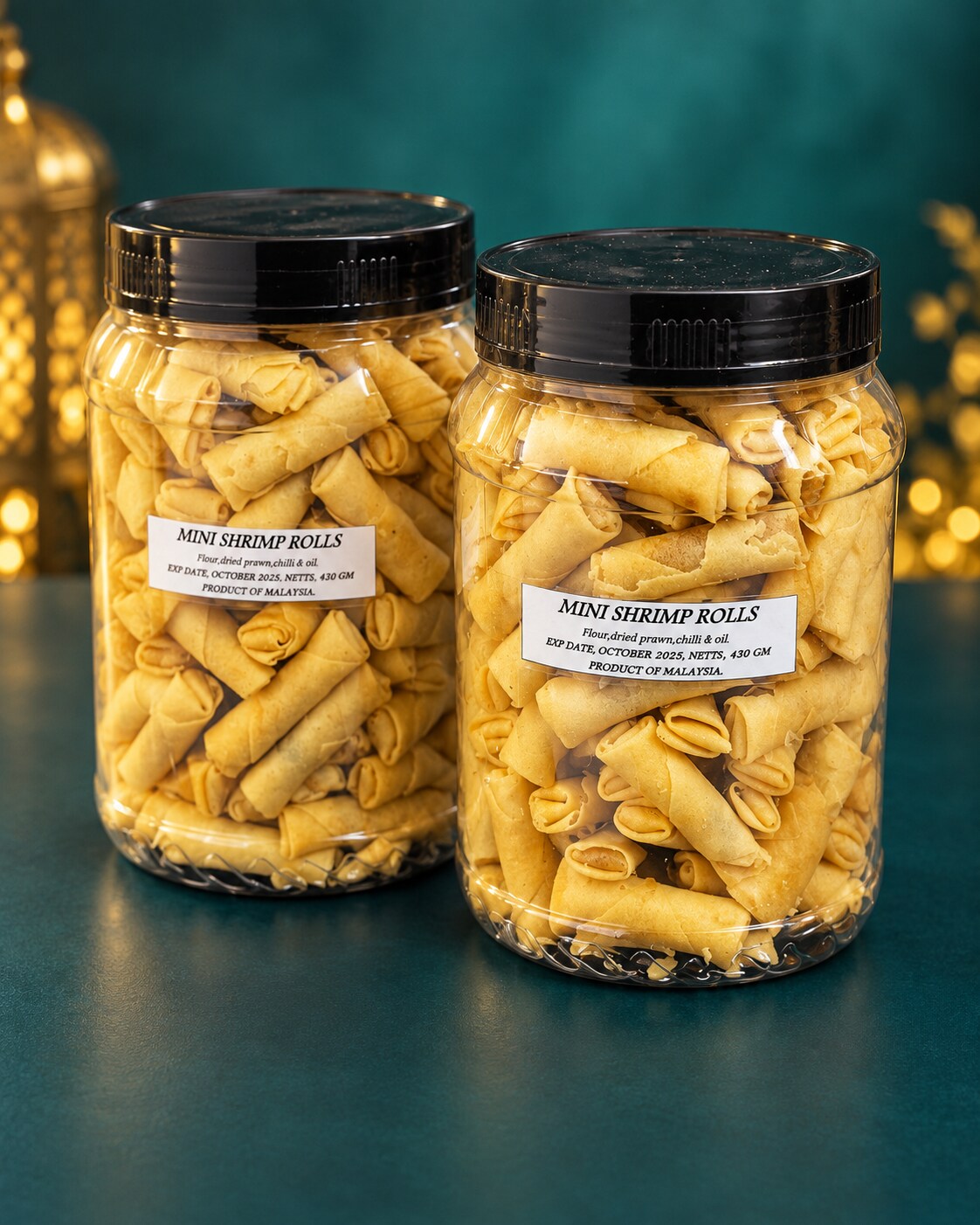 Savoury Rolls in festive jars