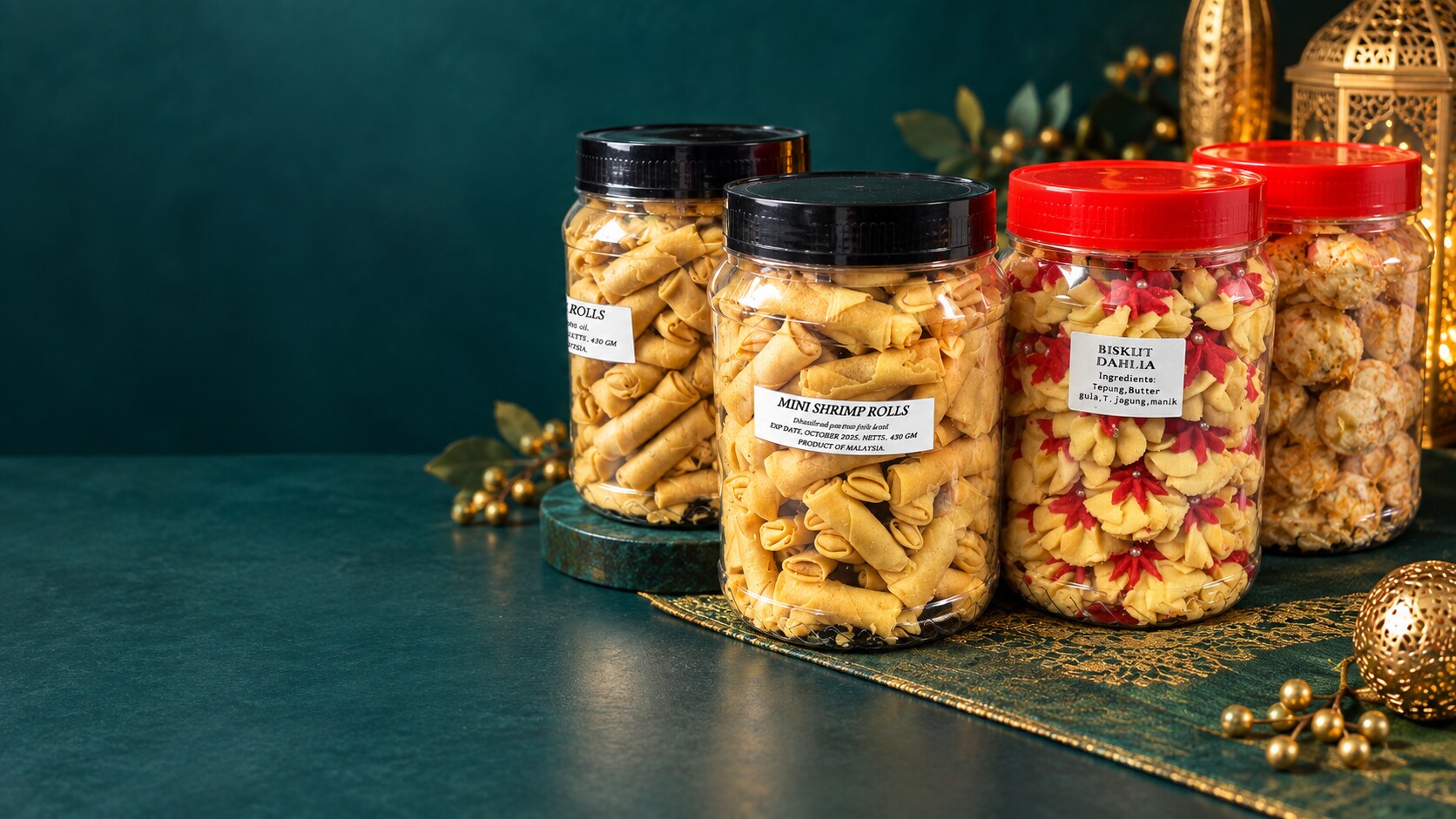 AJH Catering cookies and murukku selection