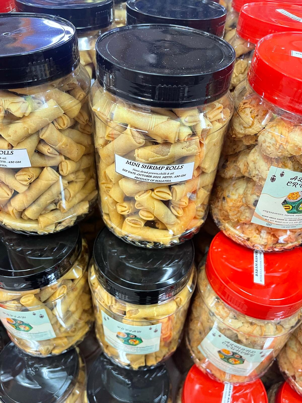 AJH Catering cookies and festive snack jars 1