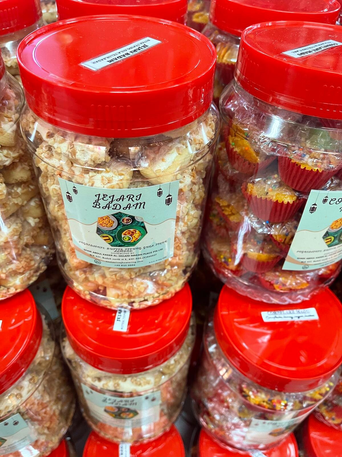 AJH Catering cookies and festive snack jars 2