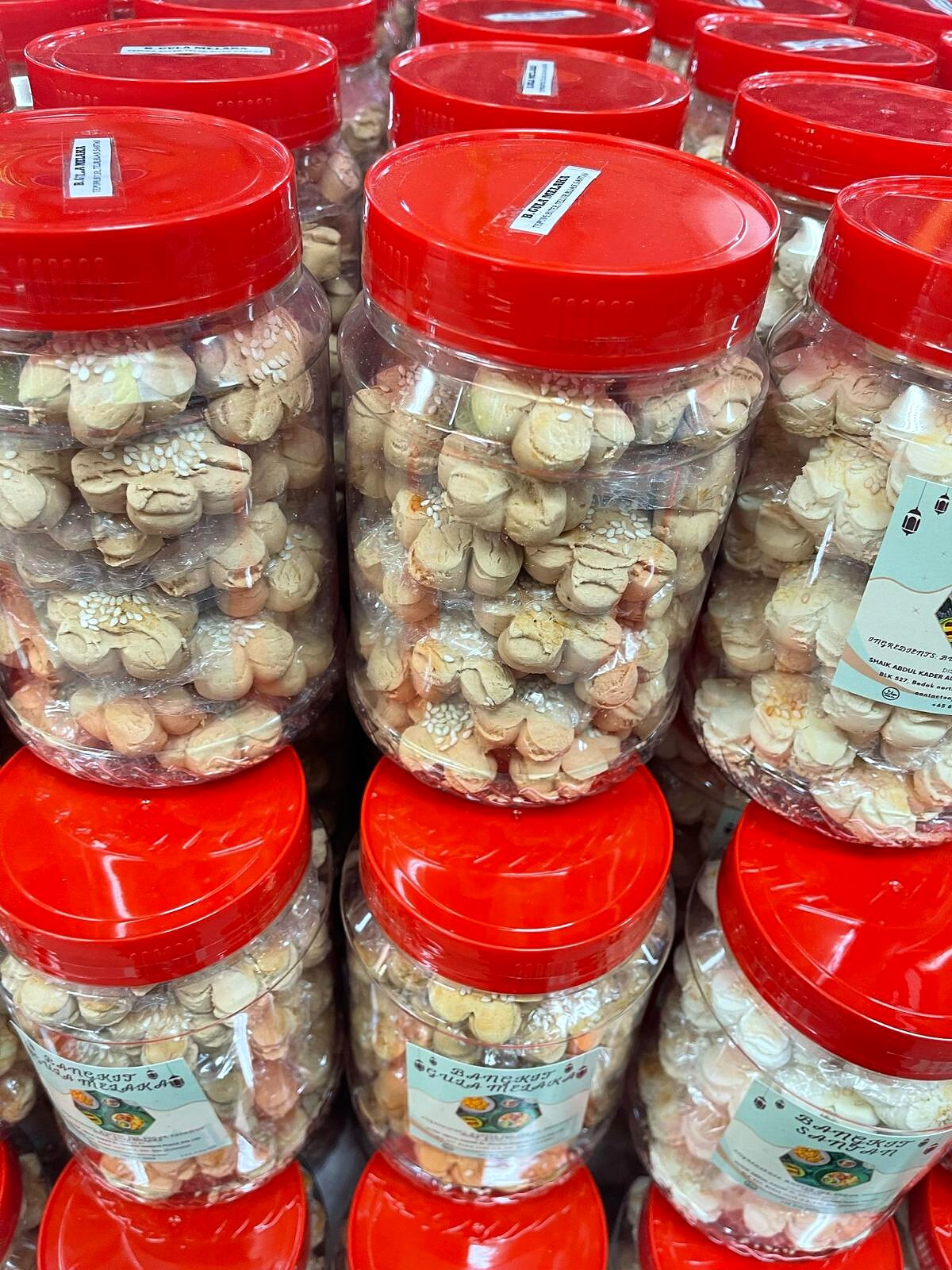 AJH Catering cookies and festive snack jars 3