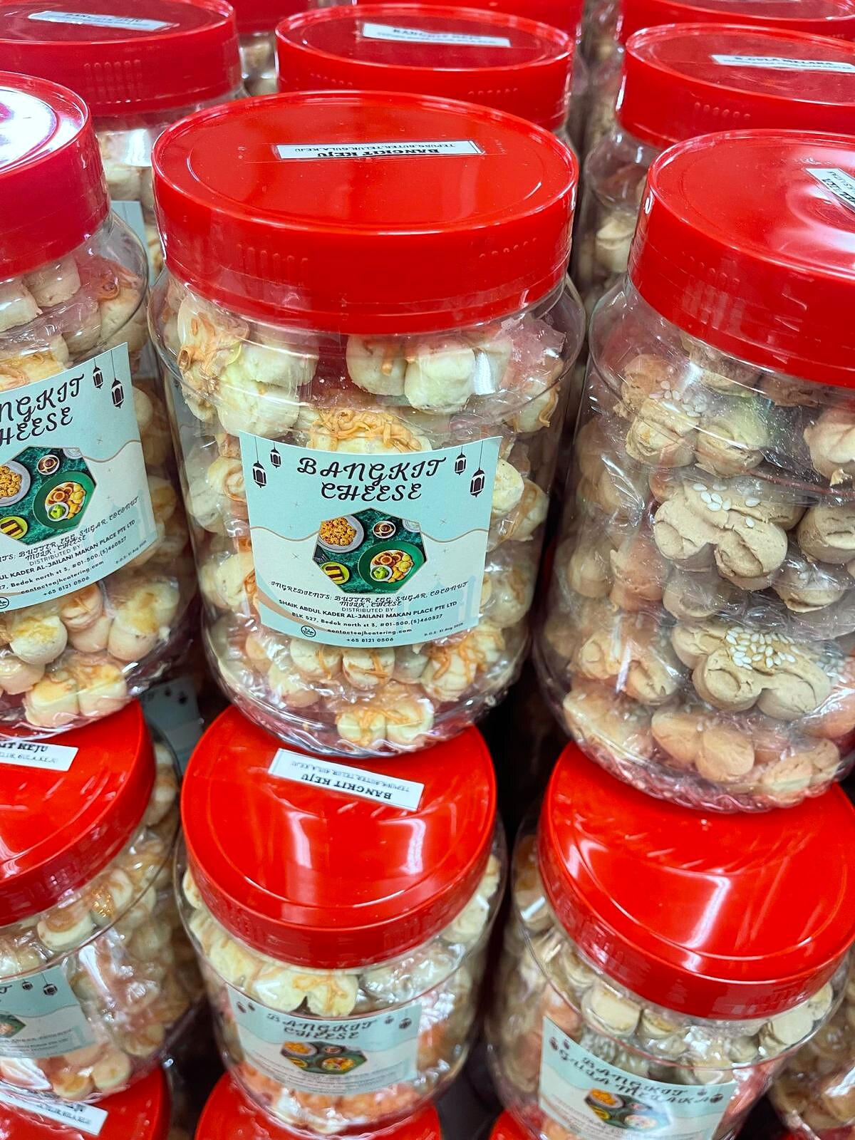 AJH Catering cookies and festive snack jars 6