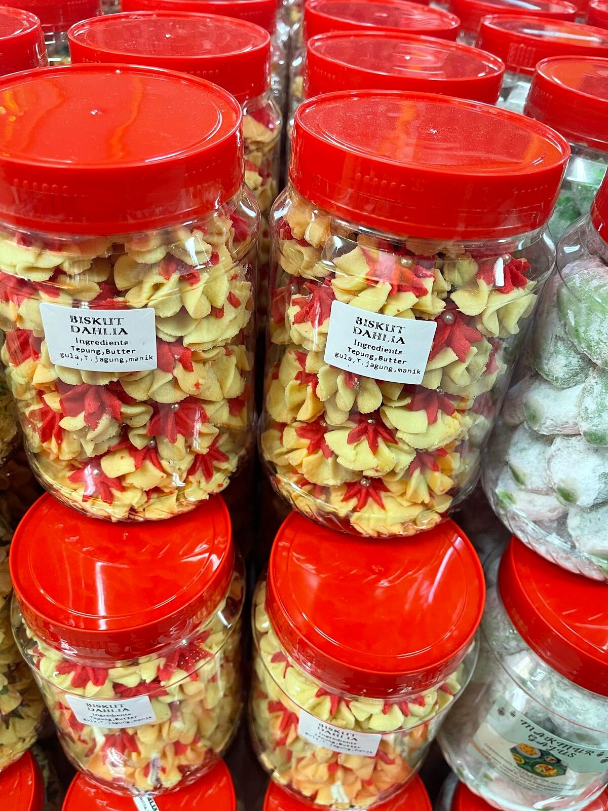 AJH Catering cookies and festive snack jars 7